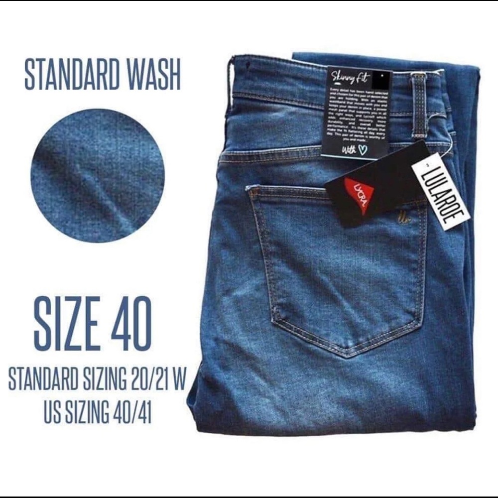 LulaRoe Standard Wash Denim